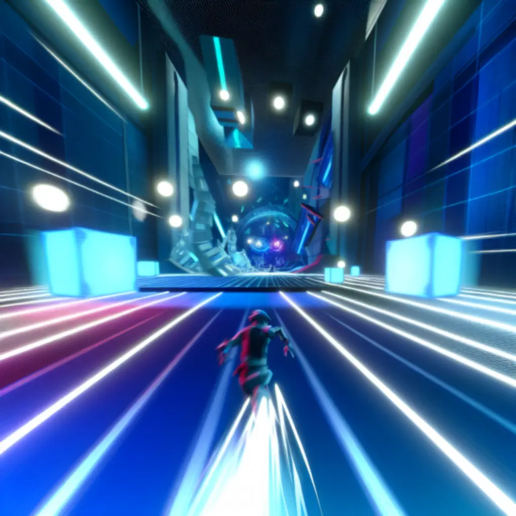 Pokaz technik speedrunowych w Mechanic Escape.